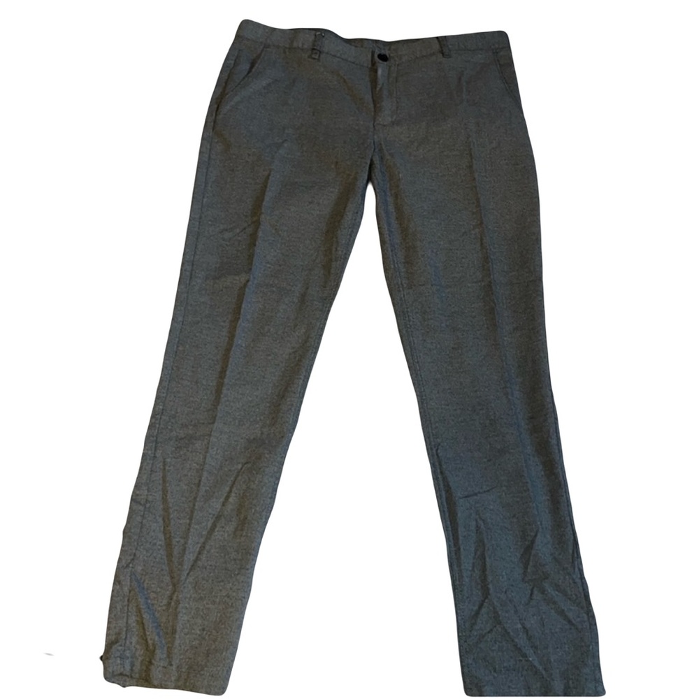 Zara Mens dressy gray colored slim fit pants